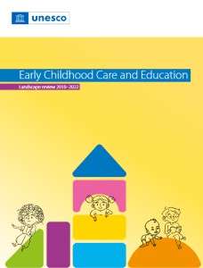 Report cover with title and drawings