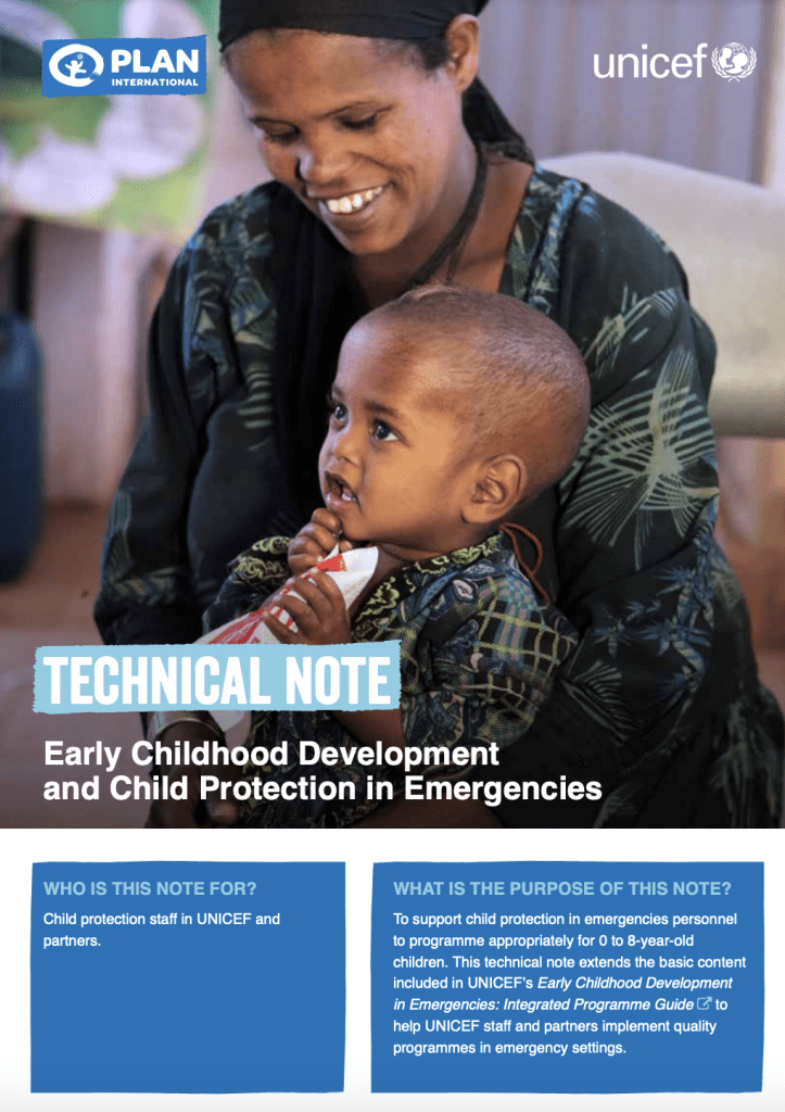 Early Childhood Development and Child Protection in Emergencies - ECDAN