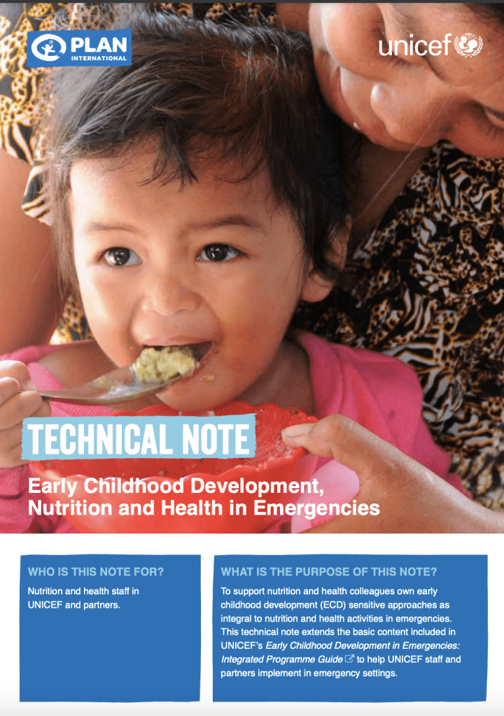Early Childhood Development, Health, and Nutrition in Emergencies - ECDAN