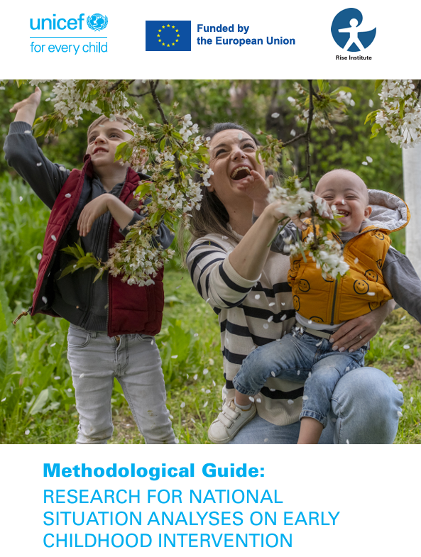 report cover with mother and children