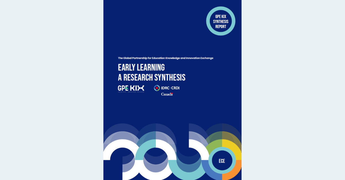 Early Learning: A Research Synthesis - ECDAN